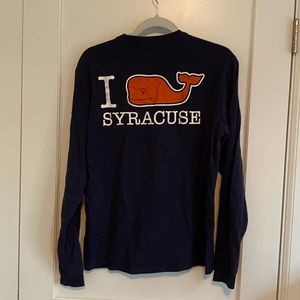 Long sleeve Vineyard Vines Syracuse shirt